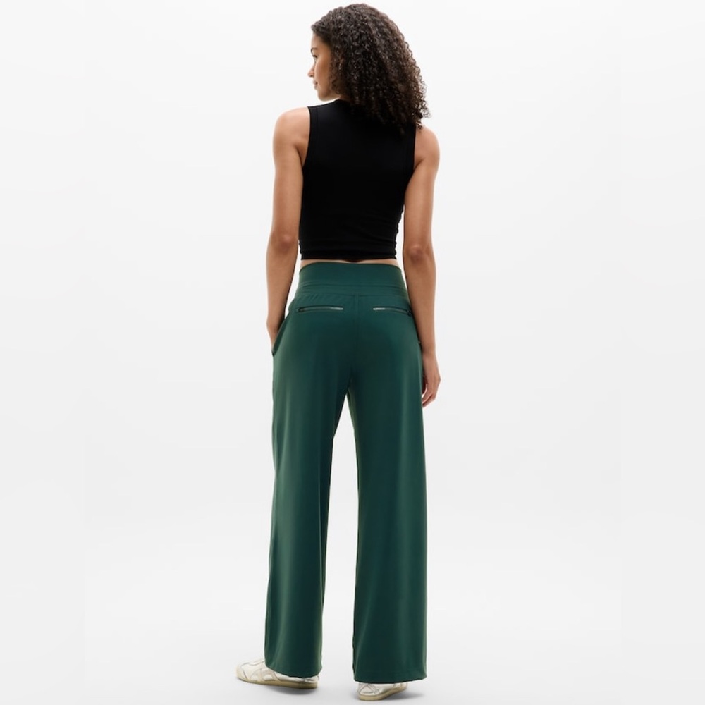 NWOT Athleta Venice Wide Leg Pine Pant Size Medium - Picture 2 of 8